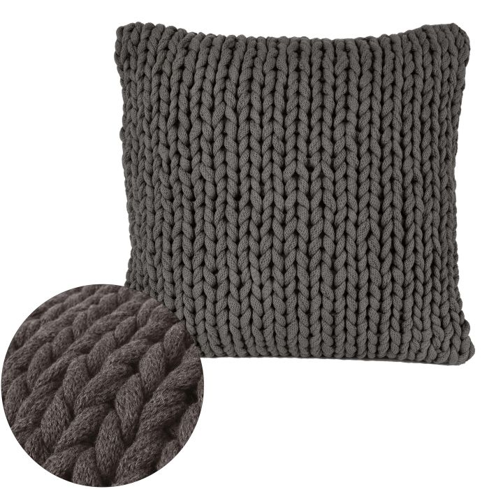Kissenbezug Baumwolle Marlin, 50 x 50 cm, Grau, OEKO-TEX® online kaufen