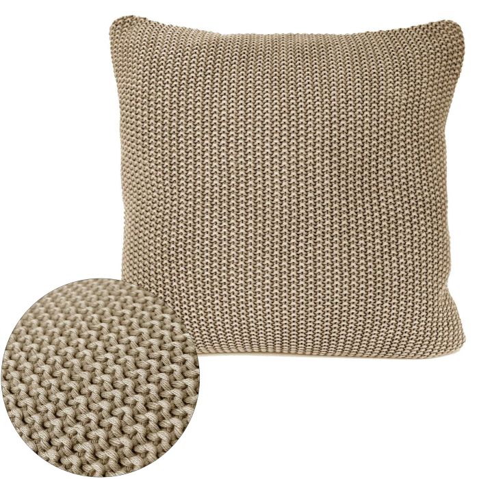 Kissen Baumwolle Nika, 50 x 50 cm, Braun online kaufen