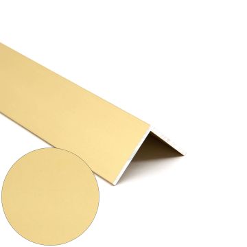 Winkelprofil Gold Matt eloxiert