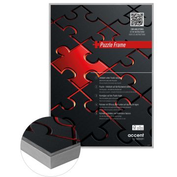 Aluminium Bilderrahmen Puzzle Frame
