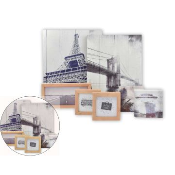 accent by nielsen Bilderrahmen Collage und Wand Dekoration Set 7 Stück